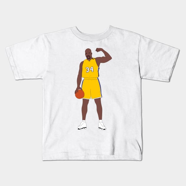 Baby Shaq Kids T-Shirt by SickSticksCo